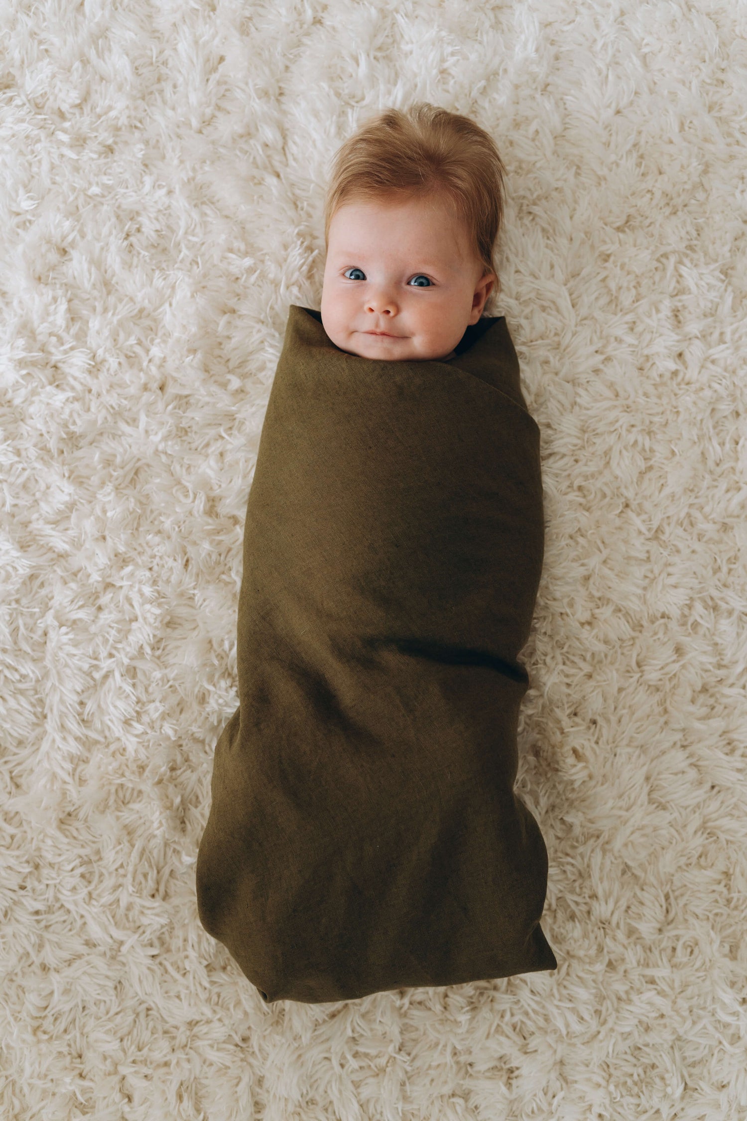 Linen Newborn Baby Swaddle