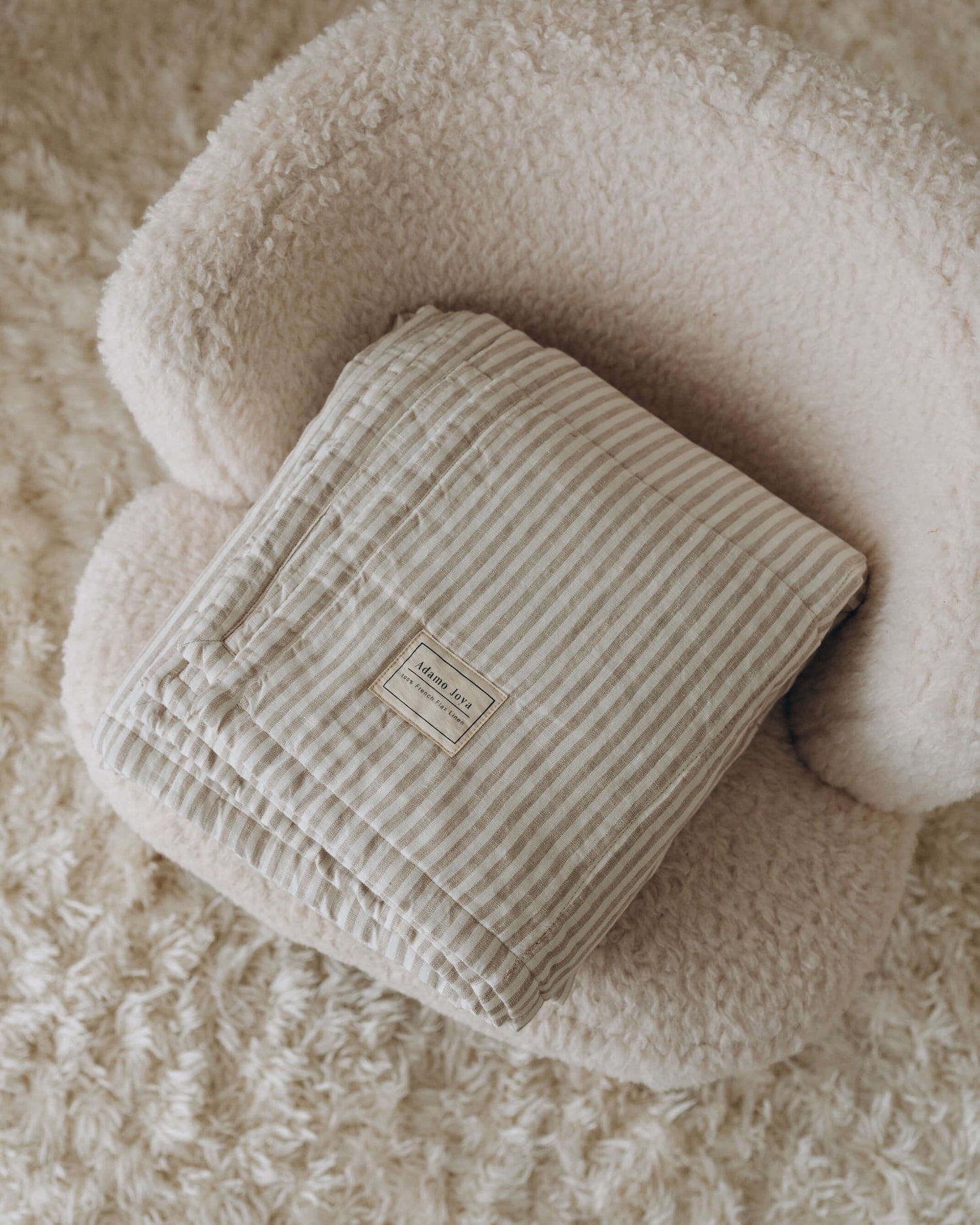 Linen Baby Blanket